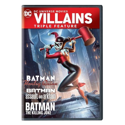 Batman And Harley Quinn Triple Feature dvd Target