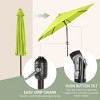 WestinTrends 9 Ft Outdoor Patio Market Table Umbrella with Tilt and Crank - 3 of 4