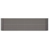 vidaXL Durable Corten Steel Planter - Weather-Resistant Rectangle Raised Bed for Outdoor Planting - 24.4"x11.8"x11.4" - Easy to Assemble Garden Décor - 3 of 4