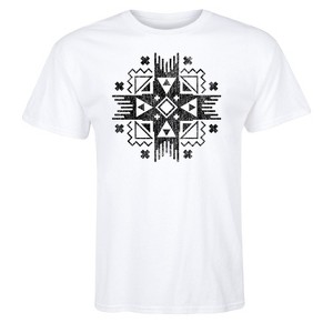 Men's - Country Casuals - Southwestern Cross Design Short Sleeve Graphic T-Shirt - 1 of 4