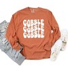 Simply Sage Market Women's Gobble Wavy Long Sleeve Garment Dyed Tee - 3 of 4