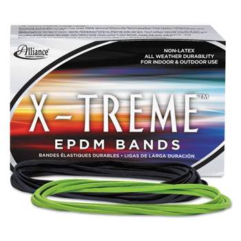 Alliance X-treme File Bands 117B 7 x 1/8 Lime Green Approx. 175 Bands/1lb Box 02005