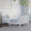 Child Craft Hampton Arch Top Toddler Bed for Kids with Guard Rails, Low to Ground Design, Made of Pinewood, Clean Lines Match Any Décor - 2 of 4