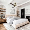 Parrot Uncle 56" Brass Vintage LED Ceiling Fan with Remote and Light - 4 of 4