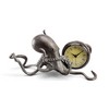 SPI Home Octopus Desk Clock – 11" Wide Nautical Aluminum Timepiece, Coastal Marine-Inspired Sculpture for Office or Bookshelf Display - 3 of 3