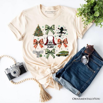 You Serious Clark T-Shirt, Retro Griswold’s Family Christmas Vacation Tee | OrnamentallyYou