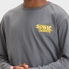 Boys' Long Sleeve Sonic and Friends Graphic T-Shirt - art class™ Gray - image 2 of 4