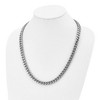 Black Bow Jewelry Men's 10mm Stainless Steel Polished Curb Chain Necklace, 24 Inch - 4 of 4