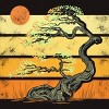 Men's Design By Humans Summer Tree 2 By pilipsjanuarius T-Shirt - 2 of 4