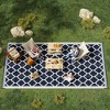 Aghana Digitals Reversible Waterproof Outdoor Rug - Foldable, Durable Polypropylene with Stake - 3 of 4