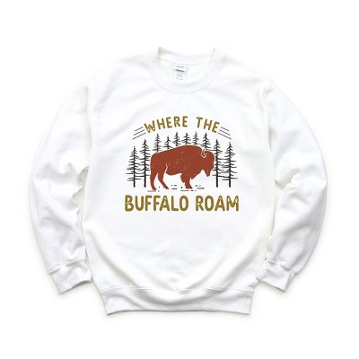 Simply Sage Market Women's Graphic Sweatshirt The Buffalo Roam