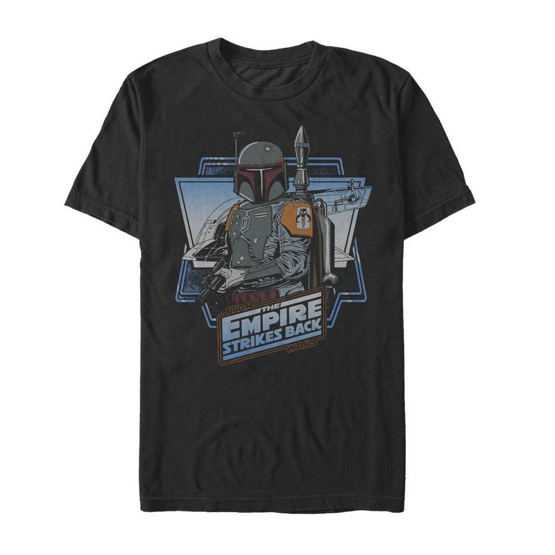 Men's Star Wars Empire Strikes Back Boba Fett T-Shirt, 1 of 5