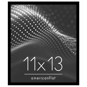 Americanflat Poster Frame - Perfect for Photos and Artwork - Black - 1 of 4