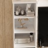 Famapy Large TV Stand Classic Design Multi Combination Storage Space White - 4 of 4