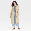Women's Long Sleeve Trench Coat - Universal Thread™ - 3 of 3