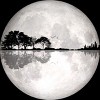 Men's Design By Humans Moonlight Nature Guitar II By Maryedenoa T-Shirt - 2 of 4