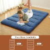 Mattress Twin/ Full/ Queen Size, Japanese Style Floor Mattress Foldable Camping Mattress Pad Roll Up Travel and Guest Mat - 4 of 4