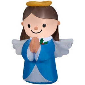 Gemmy Christmas Inflatable Angel, 3.5 ft Tall, Multi - 1 of 4