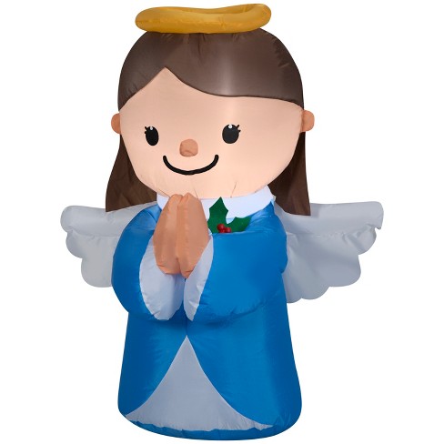 Gemmy Christmas Inflatable Angel, 3.5 ft Tall, Multi - image 1 of 4