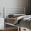 vidaXL Metal Headboard, White, 39.4" - 2 of 4