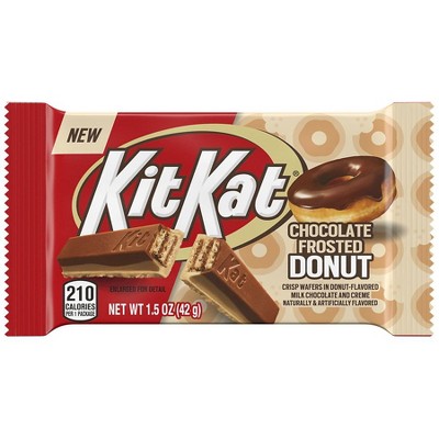 Kit Kat Wafer Candy, Bar Chocolate Frosted Donut 1.5 oz
