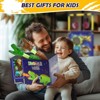Skirfy 2 in 1 Shooting Game Toy for Kids, 2pk Foam Ball Popper Air Toy Guns with Standing Shooting Target. - 3 of 4