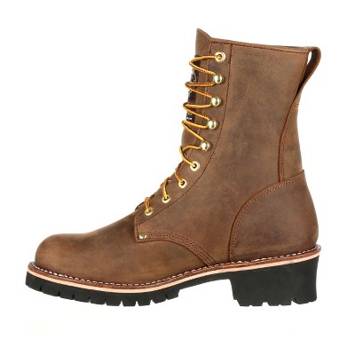 Men's Georgia Boot Steel Toe Waterproof 400G Insulated Logger Work Boot