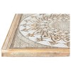 Mark & Day Kostinbrod 24"H x 24"W Bohemian/Global White Wall Art - 3 of 3