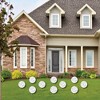 Big Dot of Happiness Disco Ball - Lawn Decorations - Outdoor Groovy Hippie Party Yard Decorations - 10 Piece - 2 of 4