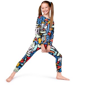 Rocky Thermal Underwear for Girls, Long Johns Fleece Lined Set, Shirt & Pants, Base Layer - 1 of 4