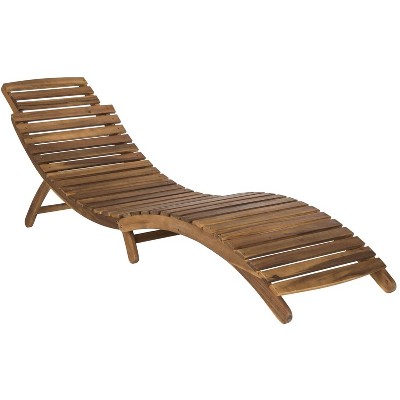 Pacifica Natural Brown Acacia Wood 3-Piece Lounge Set with Beige Cushions