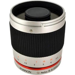 Rokinon Reflex 300mm f/6.3 ED UMC CS Lens for Fujifilm X Mount (Silver) - 1 of 4