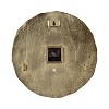 Kate & Laurel All Things Decor 16" Sancia Metal Wall Clock Diameter Gold - 4 of 4