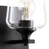 Quorum Lighting Veno 1 - Light Wall Light in  Matte Black - 2 of 2