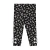 Nicole Miller Baby Girls 4 Piece Faux Fur Vest Set Egret/Black - 4 of 4