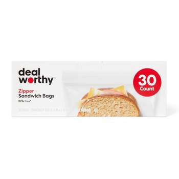 Sandwich Bags - 30ct - Dealworthy™