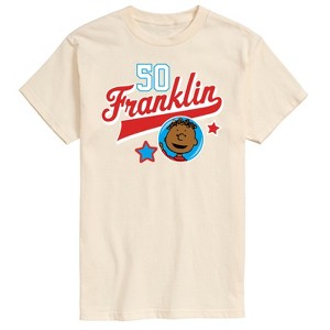 Men's - Peanuts - Franklin Armstrong Athletic 50 Short Sleeve Graphic T-Shirt - 1 of 4