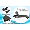 2 Piece All Weather Patio Chaise Lounge Chair with 5-Ajustable Backrest and Pillow - 2 of 4
