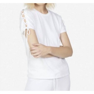 Women's RYLAND S/S LACE UP TEE - MICHAEL LAUREN - 1 of 3
