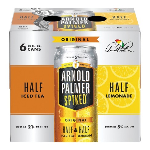 Arnold Palmer Spiked Half Half Original Flavored Malt Beverage 6pk 12 Fl Oz Cans Target