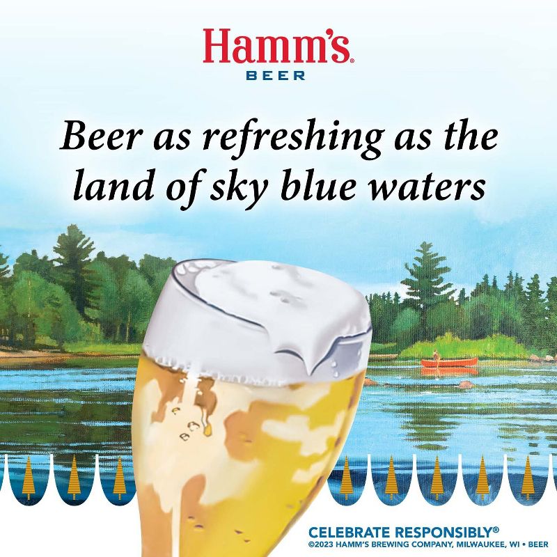 Hamm&#39;s Premium Beer - 30pk/12 fl oz Cans, 3 of 11