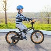 Costway 14/16/18-Inch Kid’s Bike for 4-7 Years Old with Adjustable Saddle & Anti-slip Handlebar Silver/Red/Pink/Black - 2 of 4