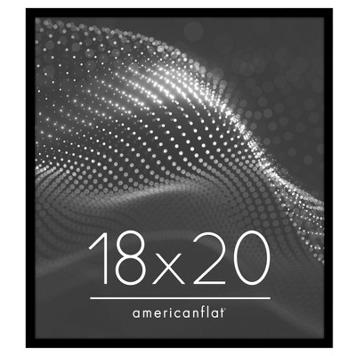 Americanflat Poster Frame - Perfect for Photos and Artwork - Black