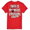 Men's - Marvel - Deadpool Merc Costume Short Sleeve Graphic T-Shirt - 2 of 4