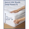 Luxury Quilted Mattress Pad – Breathable Cotton Pillow Top Protector – Cooling, Noiseless & Comfy Fit - CGK Unlimited - 4 of 4