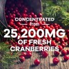 Cranberry Concentrate Extract Supplement for Women & Men + Vitamin C - 25,000mg Formula for Urinary Tract Health Support - 60 Capsules - 2 of 4
