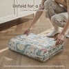 MontVoo Vintage Floral Soft Washable Rug - 3 of 4