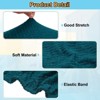 Unique Bargains Polyester Rectangular Stretchy Elastic Stool Cover Medium Fit Length 23"-27" - 3 of 4