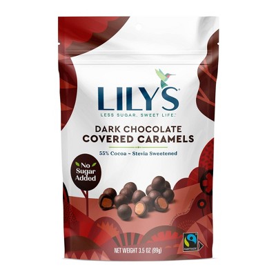 Lily's Dark Chocolate Caramels - 3.5oz