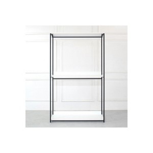 HomeStock Fiona 47" Wood and Metal Walk-in Closet with One Shelf - 1 of 4